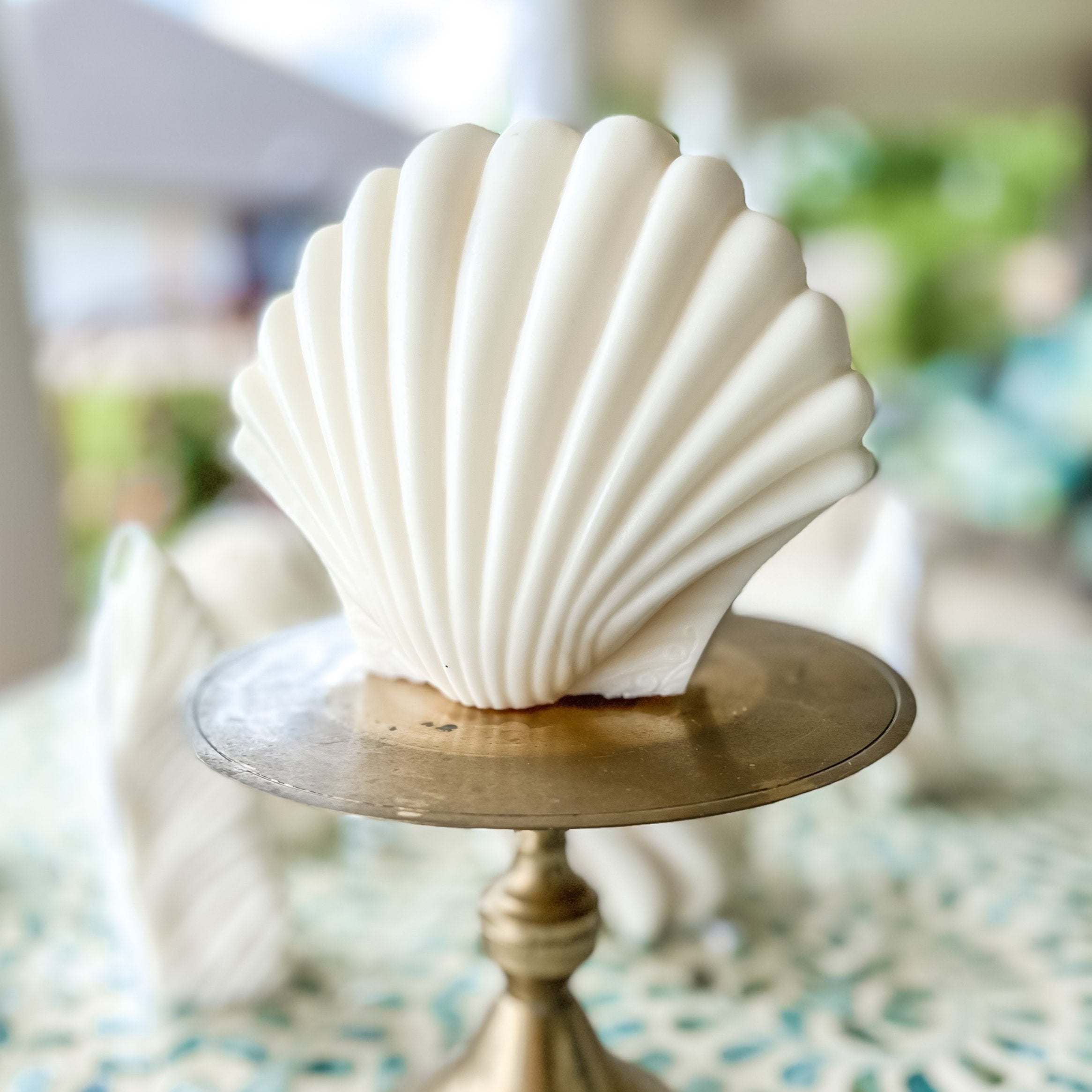 Scallop Shell Candle